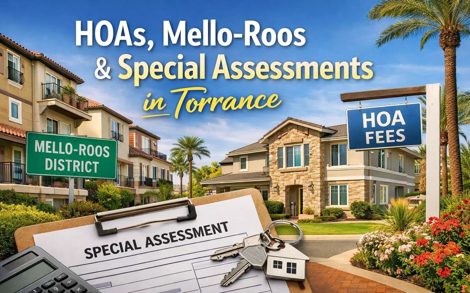 HOAs, Mello-Roos, and Special Assessments in Torrance
